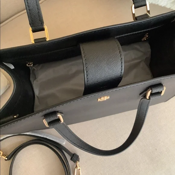 NEW Tory Burch Emerson Structured Work Satchel Bags